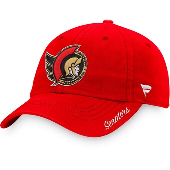 Ottawa Senators Fanatics Branded Women's Core Primary Logo - Adjustable Hat - Red